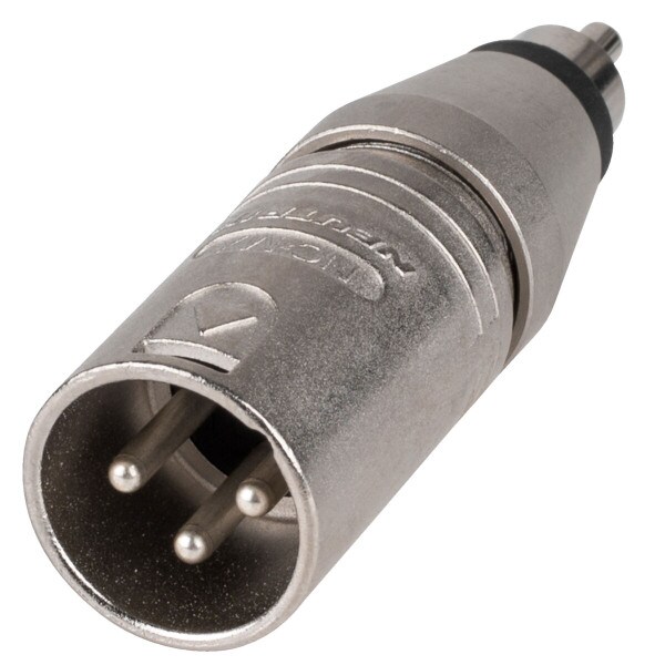 Main product image for Neutrik NA2MPMM 3 Pin XLR Male to RCA Phono Plu 092-2407